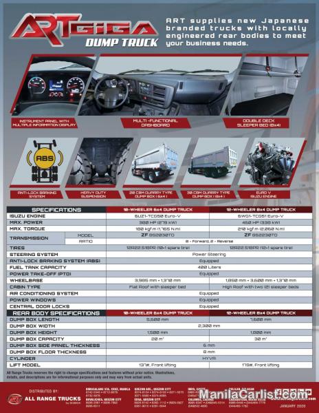 Isuzu C-Series Giga CYH Dump Truc Manual 2019 - image 17