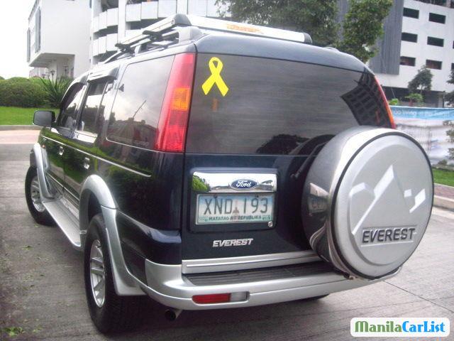 Ford Everest Manual 2005