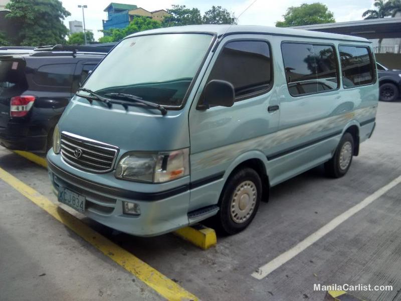 Toyota Hiace GL 2.0 MT Manual 2002