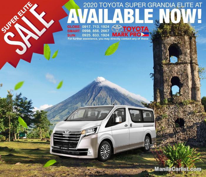Toyota Hiace SG Elite Premium Automatic 2020