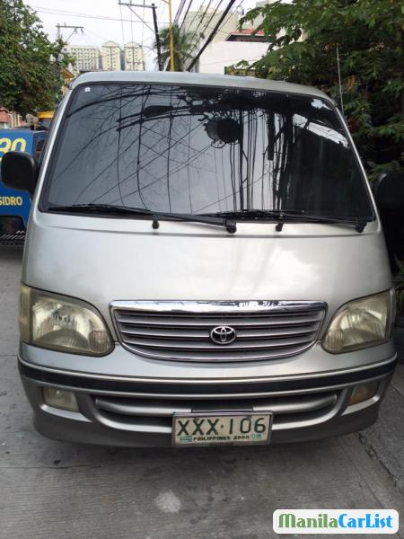 Picture of Toyota Hiace Manual 2000
