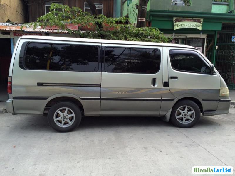 Toyota Hiace Manual 2000 in Philippines