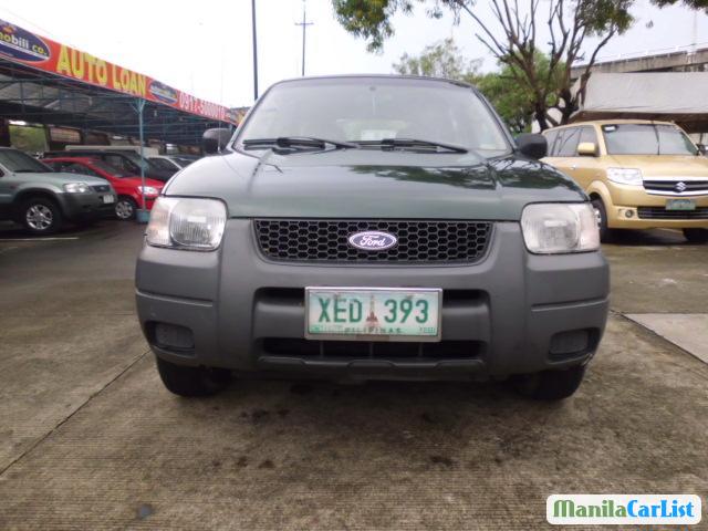 Picture of Ford Escape Manual 2002
