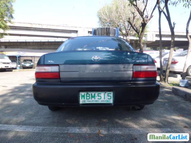 Toyota Corolla Manual 1998