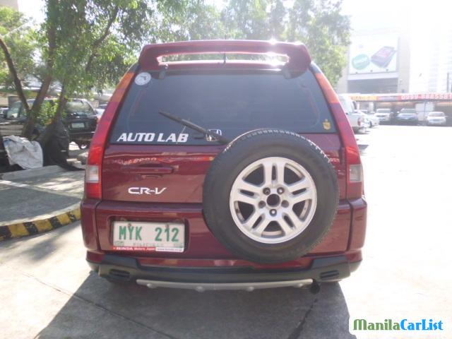 Honda CR-V Manual 2002