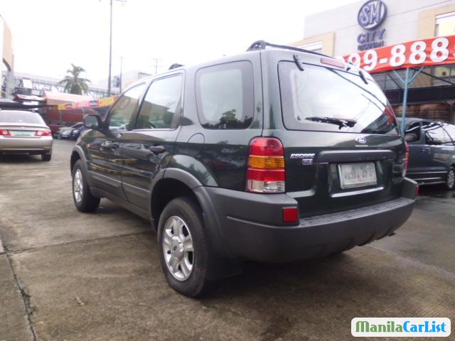 Ford Escape Manual 2002