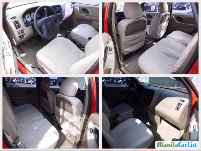 Ford Escape Manual 2002
