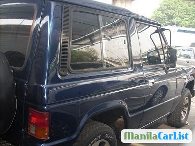 Mitsubishi Pajero Manual 1995