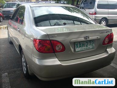 Toyota Corolla Manual 2001