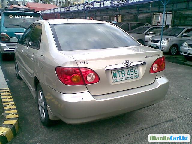 Toyota Corolla Manual 2004