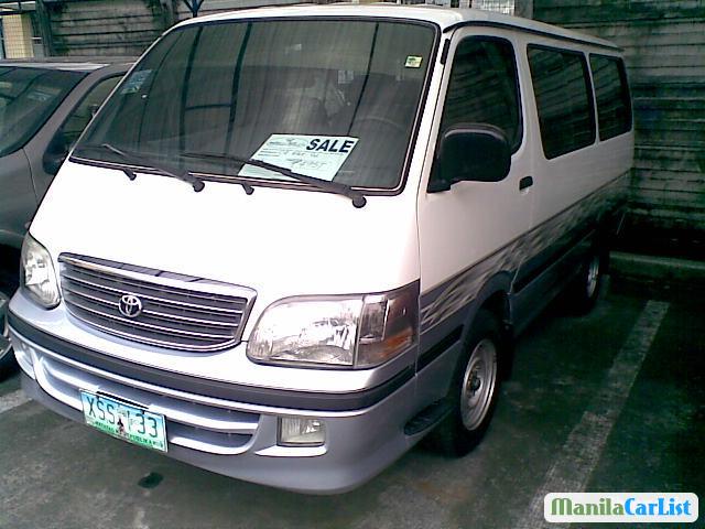 Toyota Hiace Manual 2004
