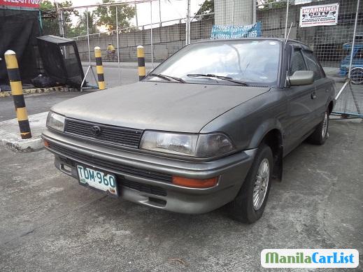 Toyota Corolla Manual 1992