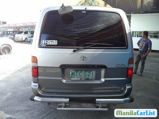 Toyota Hiace Manual 2001