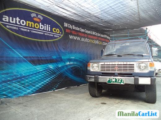 Mitsubishi Pajero Manual 1989