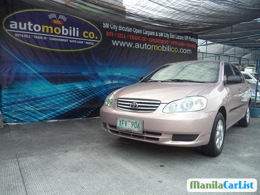 Toyota Corolla Automatic 2002 in Metro Manila