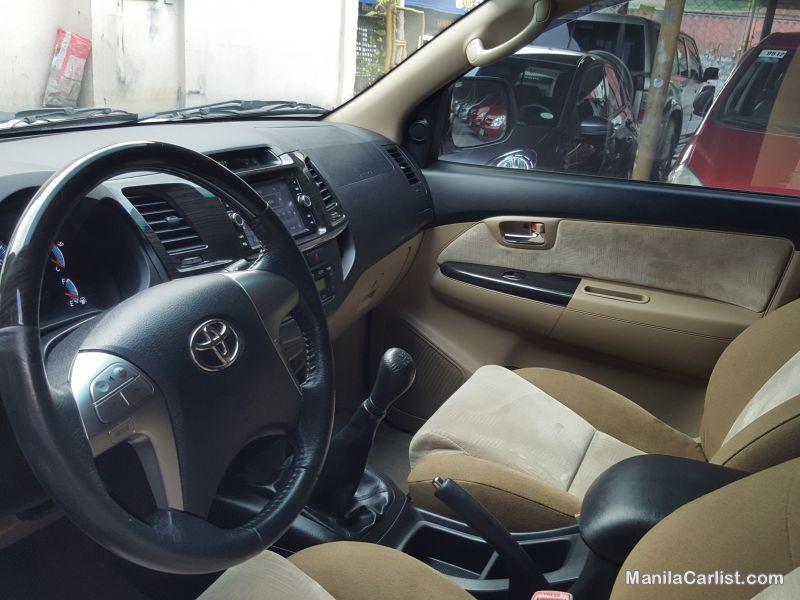 Toyota Fortuner Manual 2014 in Philippines
