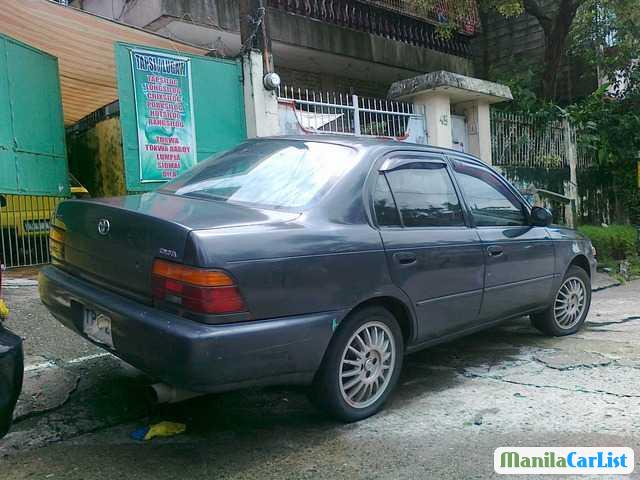 Toyota Corolla Manual 1994