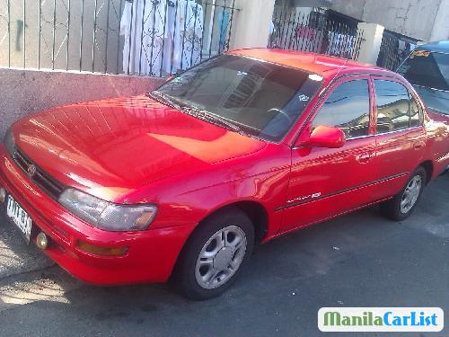 Toyota Corolla Manual 1995