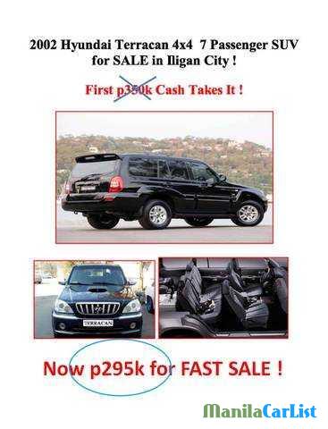 Hyundai Terracan Automatic 2002