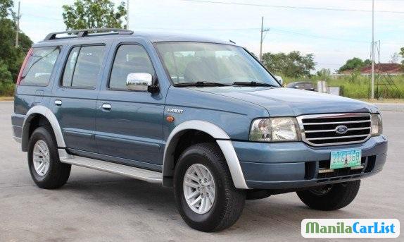 Ford Everest Manual 2005 in Philippines