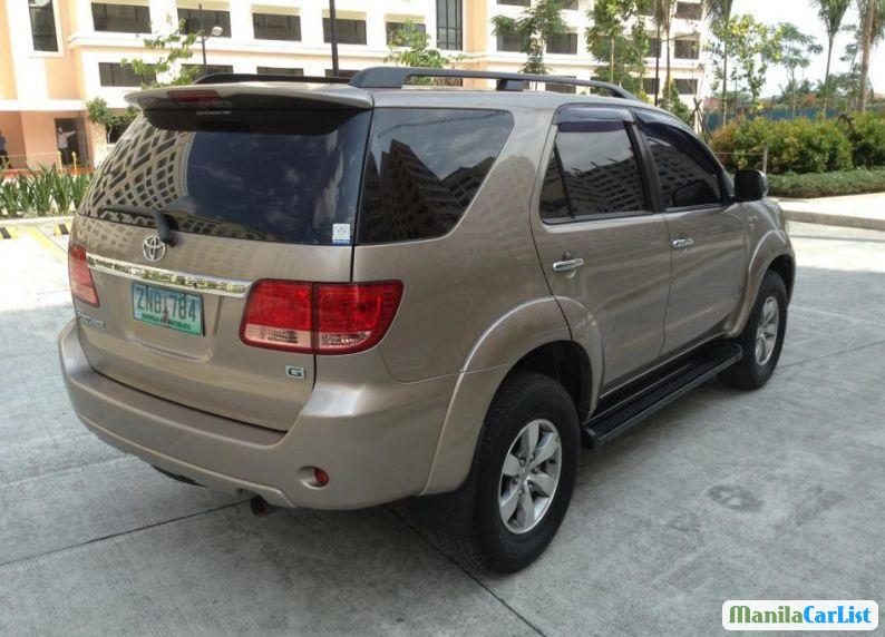 Toyota Fortuner Manual 2008 in Philippines