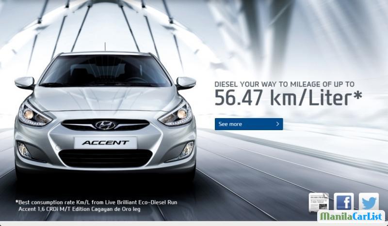 Picture of Hyundai Accent Manual 2014