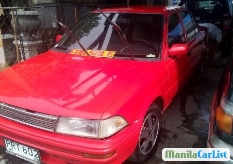 Toyota Corolla Manual 1990