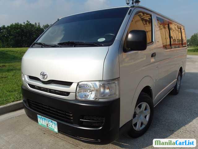 Picture of Toyota Hiace Manual 2008