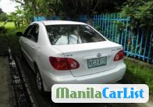 Picture of Toyota Corolla Manual 2002