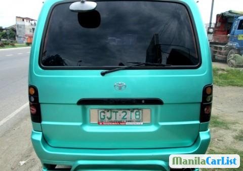 Toyota Hiace Manual 1998 in Philippines