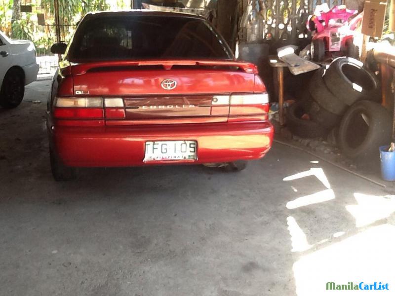 Toyota Corolla Manual 1992