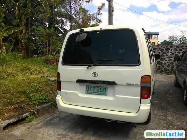 Toyota Hiace Manual 2016